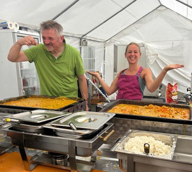 Thai Curry Stand auf Sommerspektakel